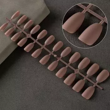 24 шт. привлекательные накладные ногти, ультратонкие, удобные для ношения прессы для маникюрных инструментов DIY королевский синий