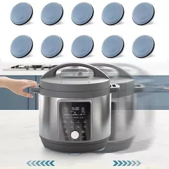 24 шт., прокладки для кухонной техники, бесшумные, безопасные, легко наносятся, самоклеящиеся, компактные, устойчивые к царапинам, мини-мебель, стол, стул, коврики для ног, кухонные принадлежности