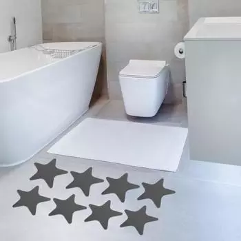 24 шт. противоскользящие наклейки в форме звезды для ванной комнаты, наклейки для ванной, самоклеящиеся противоскользящие наклейки для пола для лестниц в ванной