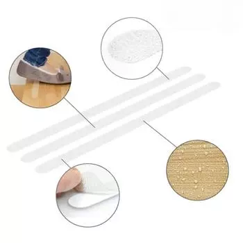 24 шт. противоскользящие полоски наклейки для душа противоскользящие полоски для ванной безопасности для ванны душевые лестницы пол аксессуары для ванной комнаты 24PCS