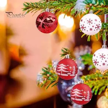 24 шт. Рождественские шары, небьющиеся шары, блестящие завитки, пластиковые шары, подвесные украшения для рождественской елки для праздничного декора циан