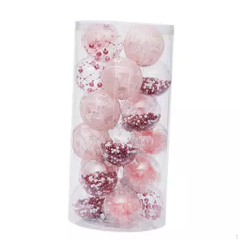 24 шт. Рождественские шары, украшения, подвесные украшения, мини-рождественские подвески, безделушки