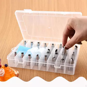 24 шт. русских шариковых насадок для кондитерских изделий, набор насадок для украшения тортов и печенья style D