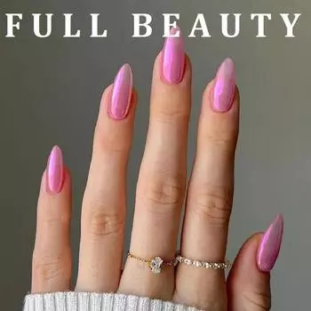 24 шт. съемные накладные ногти в стиле балерины, носимые накладные ногти, полное покрытие, длинные кончики ногтей, маникюрный инструмент, пресс на ногтях