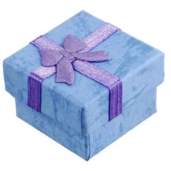 24 шт. серьги кольца ювелирные изделия дисплей для хранения подарочная коробка бант квадратный чехол