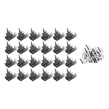 24 шт. шипы для ограждения и перил на крыше