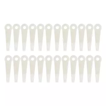 24 шт. сменные лезвия для триммерной головки из нейлона, высокая прочность, износостойкость, длительный срок службы для FS38 FS