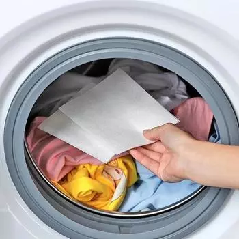 24 шт., стиральная машина, смешанное окрашивание, цветопоглощающий лист, антиокрашенная ткань, бумага для стирки, улавливатель цветов, товары для дома A