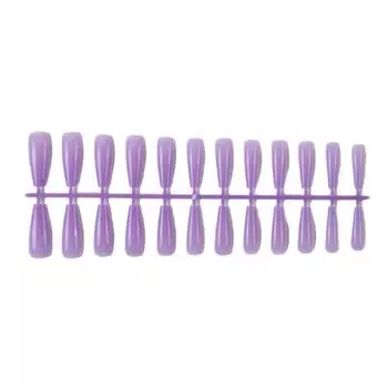 24 шт. сверхдлинных накладных ногтей, искусственные, сделай сам, твердые, французские, изящные, цветные, стойкие ногти для маникюрных салонов, искусство