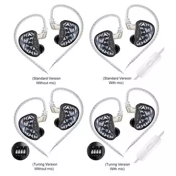 24 шт. Внутриканальные наушники HiFi с микрофоном Игровая гарнитура 3,5 мм для игр Standard Version With mic