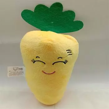 24 см Морковка Мягкая игрушка PP Хлопок Наполнитель Имитация Овощной Подвеска Веселье Дешево 11cm-30cm