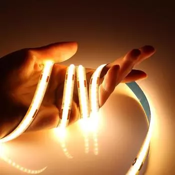 24 В 12 В COB светодиодные ленты 320 светодиодов/м Гибкая светодиодная лента 1 м 2 м 3 м 4 м 5 м лента для декора комнаты 3000 К 4000 К 6000 К 12V 5M 320leds/M белый