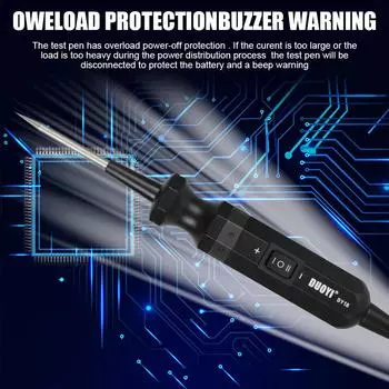 24 В 12 В щуп-ручка автомобильный тестер напряжение цепи тест электрической системы диагностический инструмент для грузовика прицепа каравана мотоцикла аксессуары оранжевый