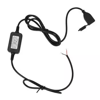 24 В 12 В USB-зарядные устройства для мотоциклов, 3,0-портовый преобразователь для мобильного телефона, 5 В, 2 А, адаптер питания для руля мотоцикла, аксессуары чёрный
