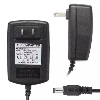 24 В 1,5 А зарядное устройство для скутера и велосипеда, вилка стандарта США для бритвы E100 E125 E500S PR200