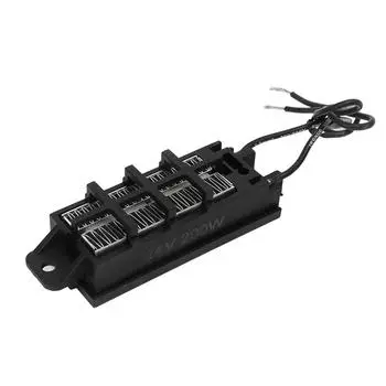 24 В 200 Вт Автоматический подогрев с постоянной температурой Многофункциональный изолированный керамический воздушный обогреватель Грелка для рук Грелка для ног Портативный обогреватель