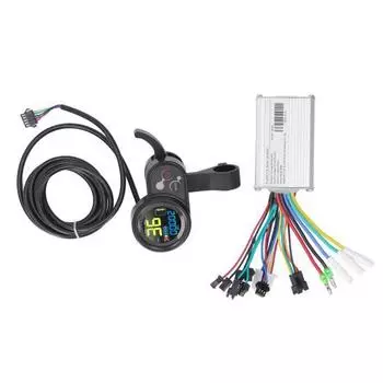 24 В 36 В 48 В 350 Вт комплект панели управления электроскутера контроллер двигателя цветной ЖК-экран измерительный комплект