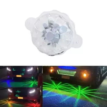 24 В светодиодный мигающий задний фонарь для шасси, противотуманные предупреждающие огни стояночного тормоза для автомобиля, мотоцикла, 12-24 В, универсальный