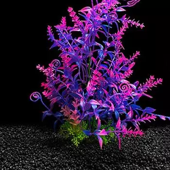 24cm Artificial Water Plant Plastic Underwater Water Weeds Simulation Water Grass Aquarium Style C