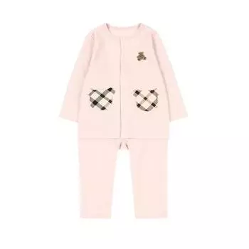 [24FW] Комплект из топа и брюк Check Match EUF40VP28M_PK