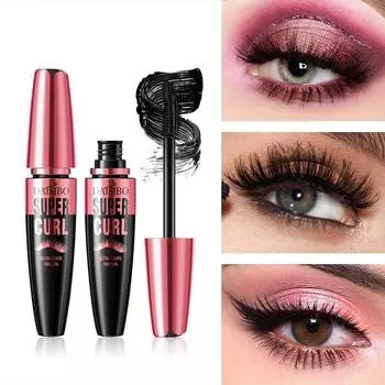 24H Curl and Lengthen Mascara, водостойкая и объемная, черная, очаровательный макияж глаз чёрный