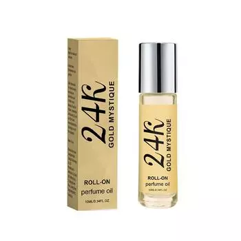 24k Golden Mysterious Ball парфюмированное масло удобно носить с собой в небольшой упаковке стойкий аромат 10 мл One Size жёлтый