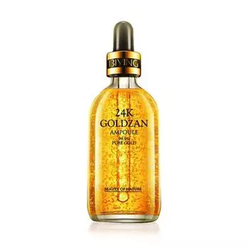 24K золото ниацинамид Эссенция Сужающие поры Увлажняющая оригинальная жидкость Сыворотка для лица Уход за лицом Сыворотка