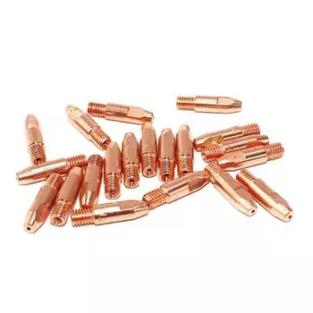 24KD CuCrZr Контактный наконечник Расходуемый наконечник сварочной горелки MIG в европейском стиле 0.8mm