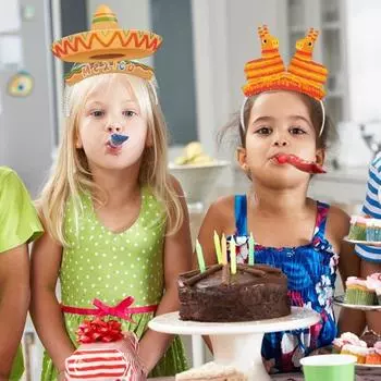 24pcs DIY Party Paper Glasses Cartoon Fiesta Crazy Glasses Mexican Themed Glasses Children s Toys 24pcs