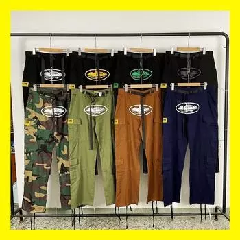 24S Alcatraz Unisex Multi-Pocket Elastic Casual High Street Комбинезон M