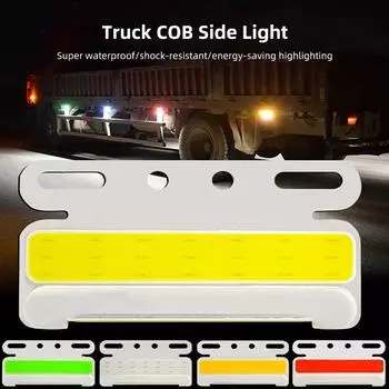 24V Ultrathin Trailer Truck Side Clearance Marker Lamp Warning Lights 21 LED Side Marker Lamp Marker Caravan LED Turning Lights синий