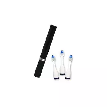 [25000 раз звуковая зубная щетка STICK SONIC][ черный] электрическая зубная щетка звуковая вибрирующая зубная щетка мобильная звуковая зубная щетка мобильная электрическая зубная щетка