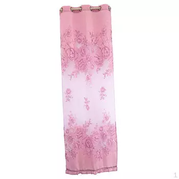 250*100 см пионовые бусины вуаль занавеска гостиная тюль окно фиолетовый