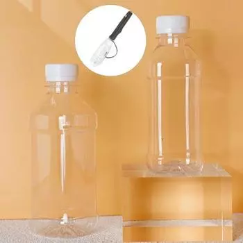 250/350 мл вентилятор зонтик многоразовая бутылка пустая пластиковая бутылка для воды многоразовая герметичная прозрачная 250ml