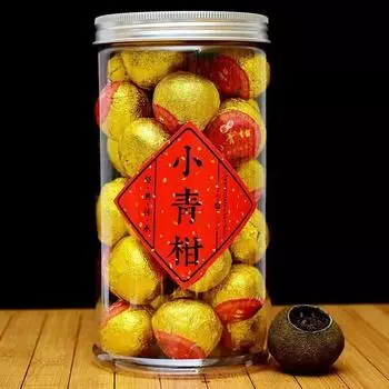 250 г Юньнаньский чай пуэр Мандарин, апельсин, спелый пуэр, черный чай, приготовленный красный чай