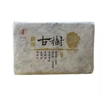 250 г Юньнаньский чай Пуэр Мэнхай Древний кирпичный чай Бада Горный Цзяо Му Выдержанный Пуэр