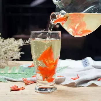 250 г китайский цветочный чай, сушеный травяной чай с лилией, травы для сна, цветочный чай