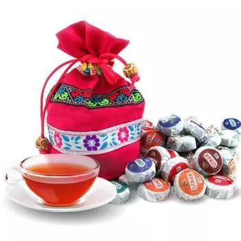 250 г Китайский Юньнань, высококачественный спелый мини-пуэр, черный чай