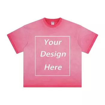 250 г/м 100% хлопок стираная футболка с индивидуальным рисунком принт мужские футболки персонализированная футболка S промывают черный