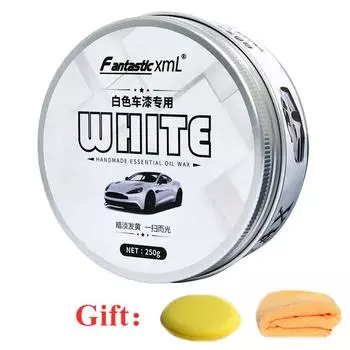 250 г набор автомобильных восковых кристаллов, твердый глянцевый восковой слой, покрывающий краску, формула покрытия поверхности, водостойкая пленка, автомобильный лак 250g чёрный
