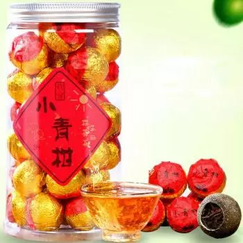 250 г спелого классического пуэра с апельсиновой цедрой, выдержанного оригинального пуэра, черного чая, полезного для здоровья 250g