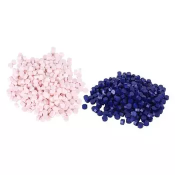 250 г восьмиугольный сургуч, легко плавящиеся, быстросохнущие ремесленные восковые бусины для свадебных приглашений, приветствие Pink