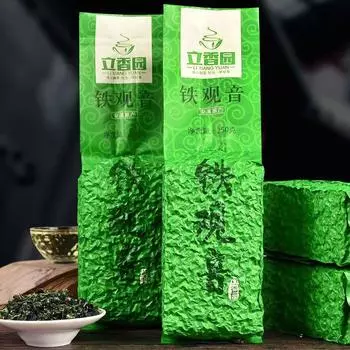 250 г высокогорного зеленого чая Tie Guan Yin Oolong Tea в вакуумной упаковке, чай для похудения