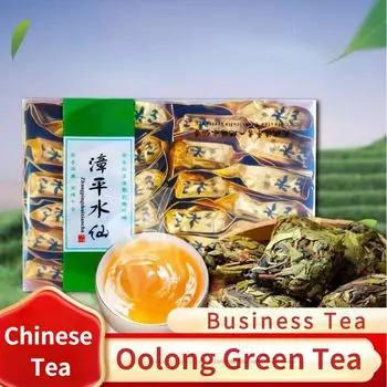 250 г зеленого чая Zhangping Shuixian высшего качества улун, органический мини-чай в кирпиче