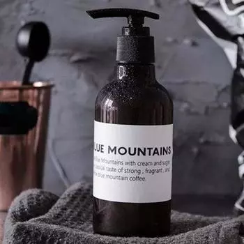 250 мл/500 мл высококачественный флакон для шампуня широко используется ежедневно душ многоразовый насос из ПЭТ B 500ML