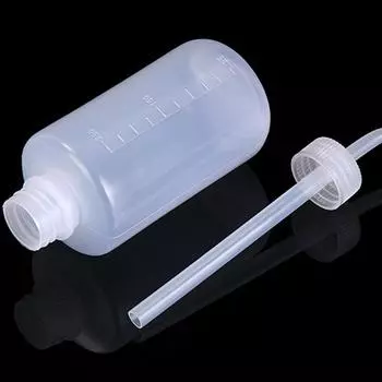 250 мл большая прозрачная бутылка для воды, контейнер для жидкости, распылитель воды белый