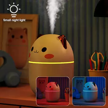 250 мл милый увлажнитель воздуха Kawaiil ароматерапия увлажнители диффузоры эфирное масло диффузор домашний автомобиль очиститель воздуха Humificador белый