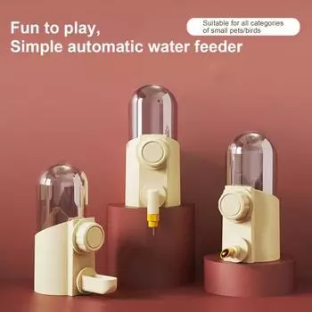 250 мл поилка для птиц автоматическая поилка для попугаев питьевая вода аксессуары для клеток попугаев кореллы зяблики неразлучники волнистые попугайчики A