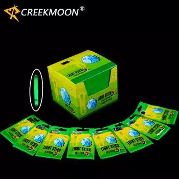 250 шт., 50 упаковок, химические светящиеся палочки для ночной рыбалки, поплавковые палочки, темные огни зеленого цвета, аксессуары для рыболовных снастей 4.5x37mm 30m vision