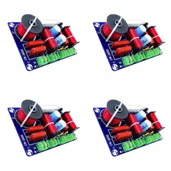 250 Вт акустическая система кроссовер 3 полосы ВЧ Средние НЧ фильтр делитель частоты AU